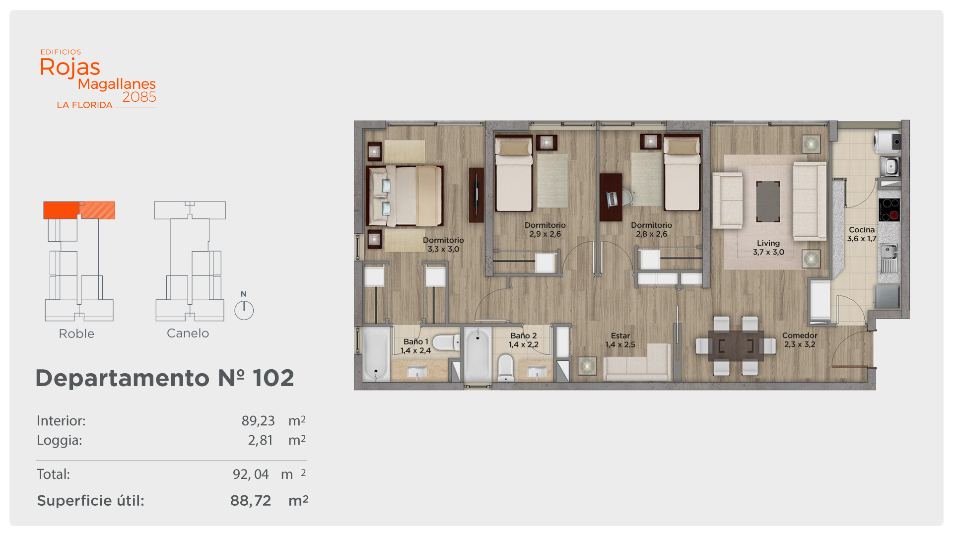 Edificios Rojas Magallanes 2085
